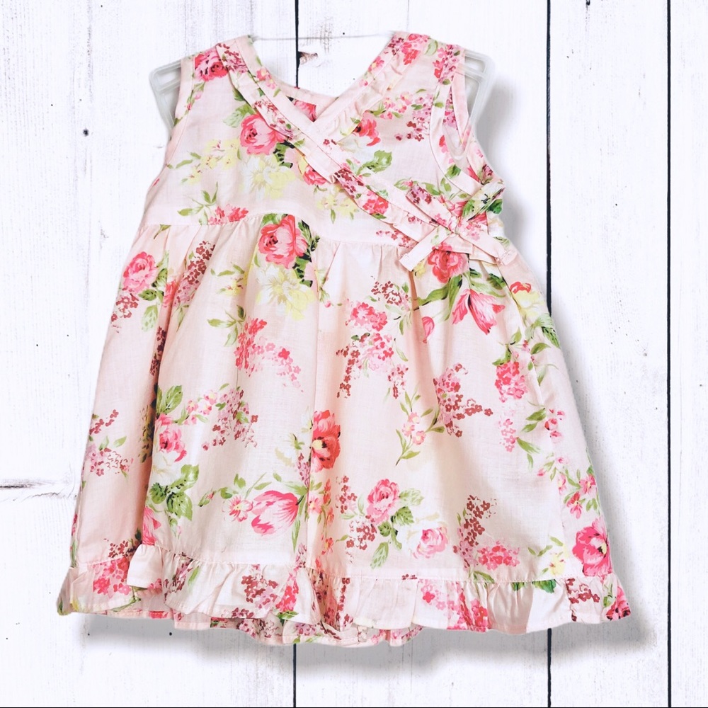 NWT 6 Month Floral Dress w Roses Agabang Spring Summer Baby Girl Toddler‎ Babies